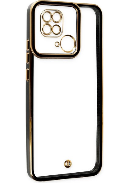Xiaomi Redmi 10C Kılıf Liva Lens Silikon - Siyah - NFND9208-2828