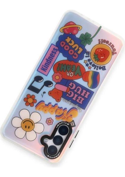 Samsung Galaxy A04S Kılıf Estoril Desenli Kapak - Estoril - 15 - NFND6230-3613