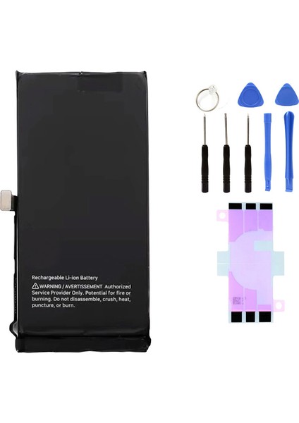 IPhone 13 Mini Uyumlu Batarya Pil Tamir Seti ve Pil Bandı
