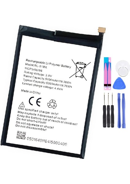 Infinix Note 8i BL-51BX Batarya Pil Tamir Seti ve Pil Bandı