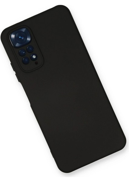 Xiaomi Redmi Note 11 Kılıf Nano Içi Kadife Silikon - Siyah - NFND4284-1697
