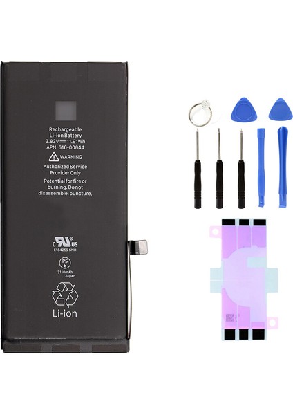 IPhone 11 Uyumlu Batarya Pil Tamir Seti ve Pil Bandı