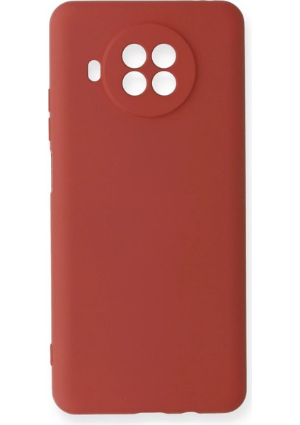 Xiaomi Mi 10T Lite Kılıf Nano Içi Kadife Silikon - Kiremit - NFND1623-5766