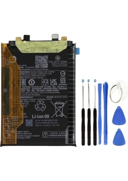Xiaomi Mi 13 BP4G Batarya Pil Tamir Seti ve Pil Bandı