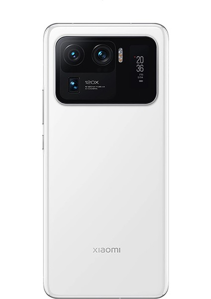 Xiaomi Mi 11 Ultra Beyaz Arka Pil Kapağı Batarya Kapağı