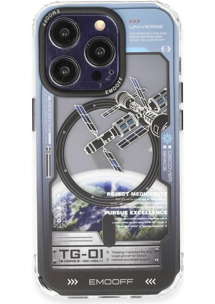 iPhone 14 Pro Max Kılıf Clone Space Magsafe Kapak - Clone - 6 - NFND5397-5744
