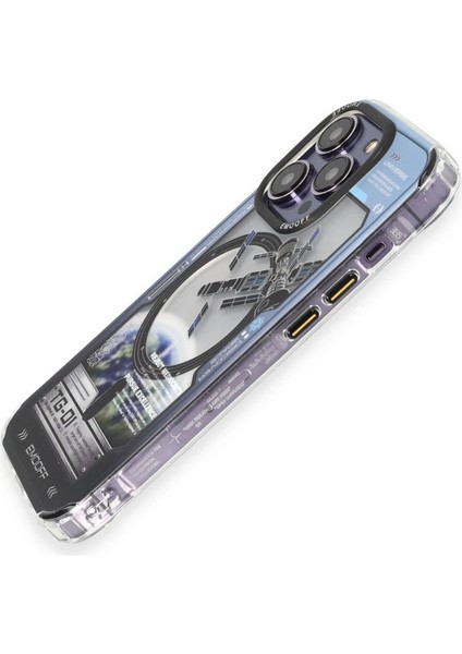 iPhone 14 Pro Max Kılıf Clone Space Magsafe Kapak - Clone - 6 - NFND5397-5744