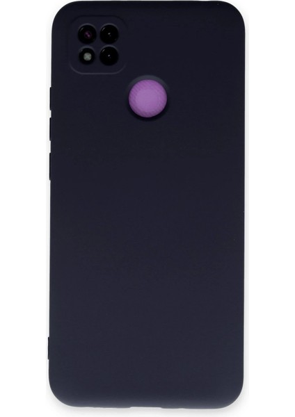 Xiaomi Redmi 9c Kılıf Nano Içi Kadife Silikon - Lacivert - NFND5454-2348
