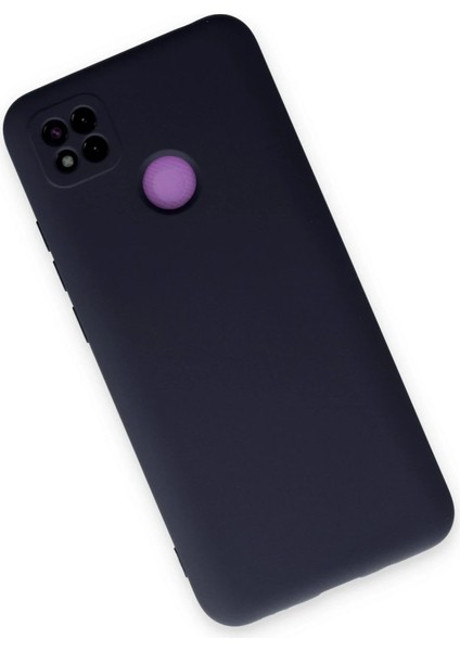 Xiaomi Redmi 9c Kılıf Nano Içi Kadife Silikon - Lacivert - NFND5454-2348