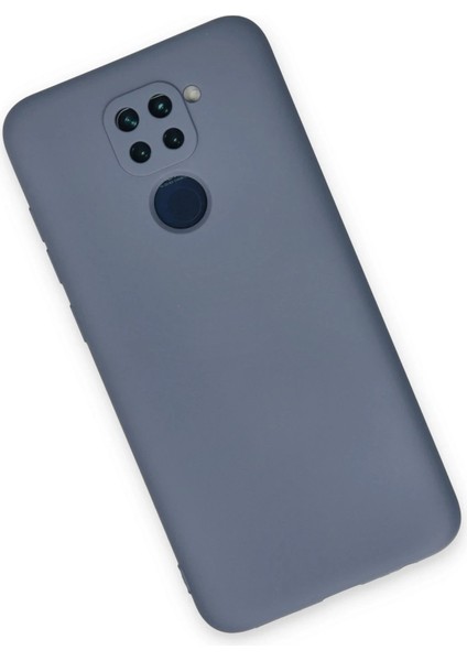 Xiaomi Redmi Note 9 Kılıf Nano Içi Kadife Silikon - Gri - NFND2486-2712
