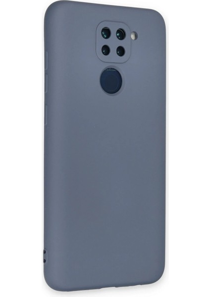 Xiaomi Redmi Note 9 Kılıf Nano Içi Kadife Silikon - Gri - NFND2486-2712