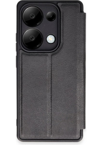 Xiaomi Redmi Note 13 Pro 5g Kılıf Flip Cover - Siyah - NFND7854-6565