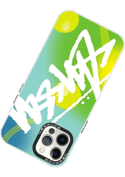 iPhone 12 Pro Max Kılıf Estoril Desenli Kapak - Estoril - 2 - NFND6193-9716