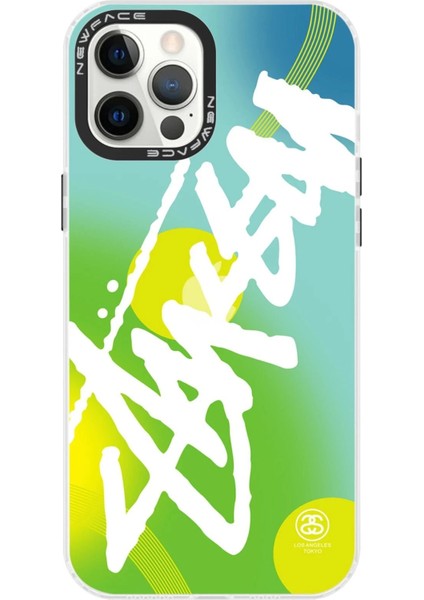 iPhone 12 Pro Max Kılıf Estoril Desenli Kapak - Estoril - 2 - NFND6193-9716