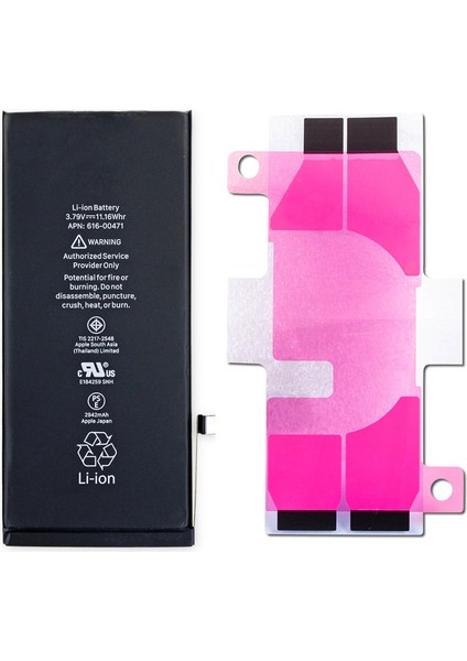IPhone Xr Uyumlu Batarya Pil Tamir Seti ve Pil Bandı