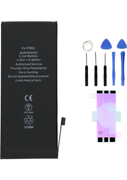 IPhone Se 2020 Uyumlu Batarya Pil Tamir Seti ve Pil Bandı