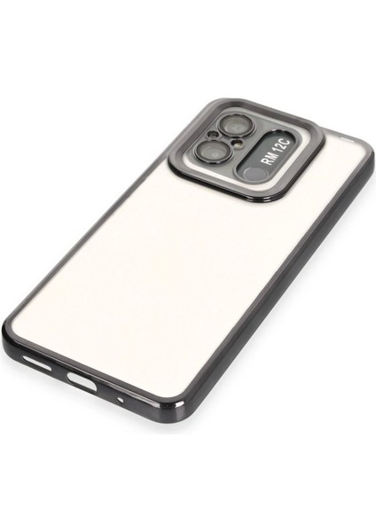 Xiaomi Redmi 12C Kılıf Slot Silikon - Siyah - NFND9040-9058