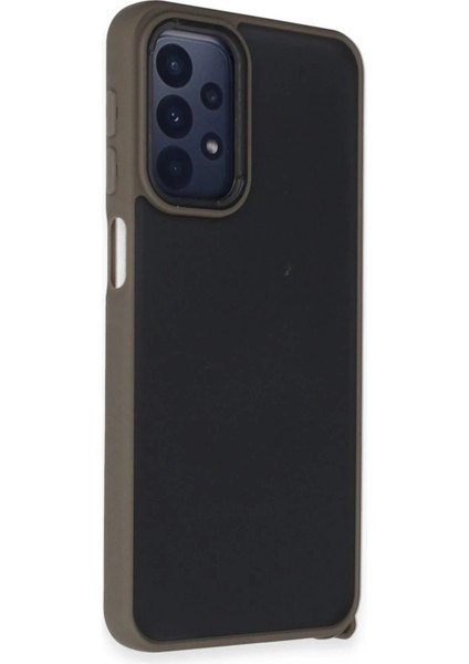 Samsung Galaxy A53 5g Kılıf Elegant Kapak - Titan Gri - NFND7203-1555
