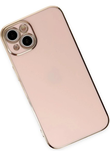 iPhone 15 Kılıf Volet Silikon - Pembe - NFND8354-9782
