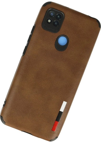 Xiaomi Redmi 9c Kılıf Loop Deri Silikon - Kahverengi - NFND5986-5323