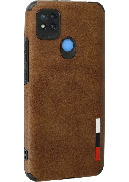 Xiaomi Redmi 9c Kılıf Loop Deri Silikon - Kahverengi - NFND5986-5323
