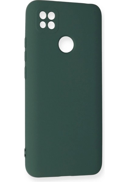 Xiaomi Redmi 9c Kılıf Nano Içi Kadife Silikon - Koyu Yeşil - NFND5325-6082