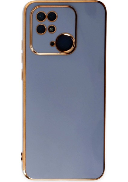 Xiaomi Redmi 10C Kılıf Volet Silikon - Mavi - NFND5908-9399
