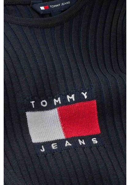 Kadın Tjw Flag Sweater Mini Elbise - Siyah modelleri