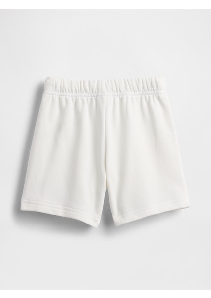 Erkek Bebek Beyaz Gap Logo Fransız Havlu Kumaş Grafik Pull-On Şort modelleri
