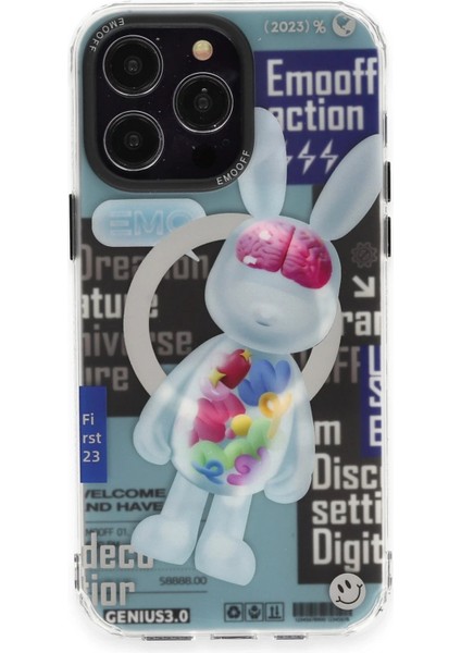 iPhone 14 Pro Max Kılıf Clone Space Magsafe Kapak - Clone - 12 - NFND5853-3167