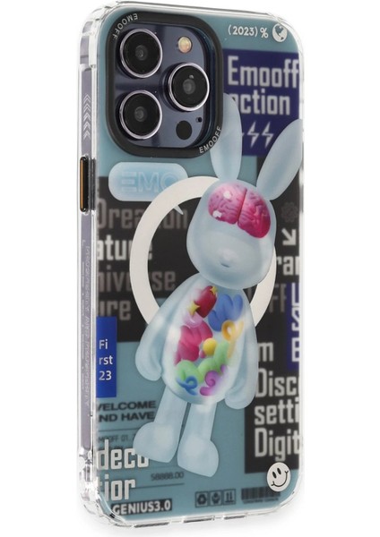iPhone 14 Pro Max Kılıf Clone Space Magsafe Kapak - Clone - 12 - NFND5853-3167