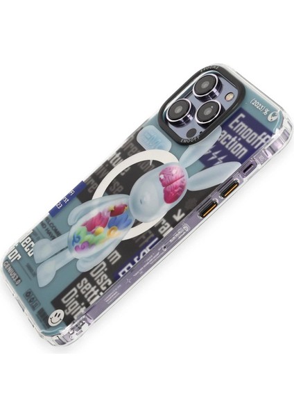 iPhone 14 Pro Max Kılıf Clone Space Magsafe Kapak - Clone - 12 - NFND5853-3167