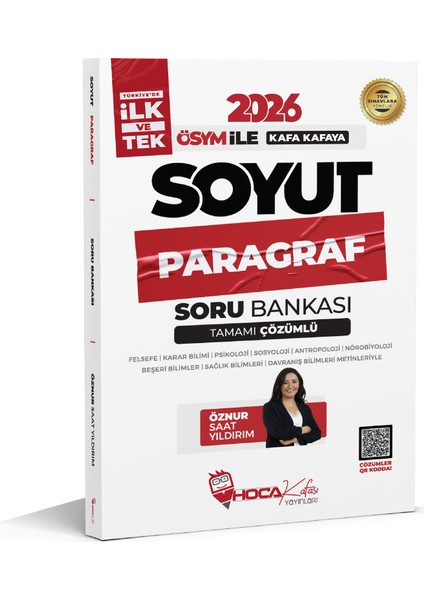 2026 Soyut Paragraf Tamamı Çözümlü Soru Bankası