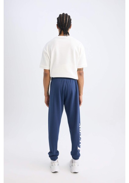 DeFactoFit Jogger Eşofman Altı NBA Los Angeles Lakers Cepli Beli Paçası Lastikli X9631AZ24AU