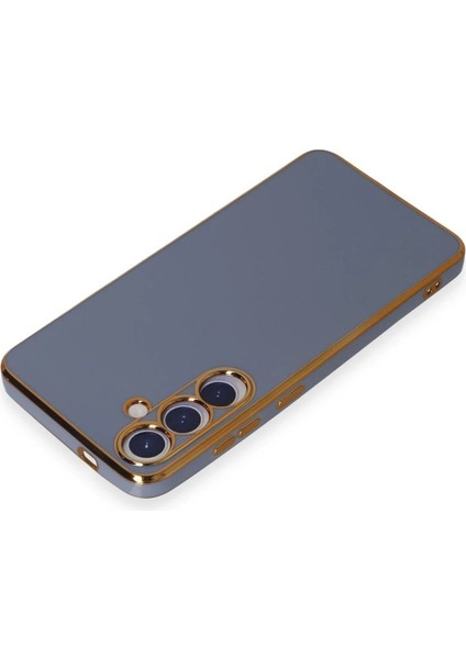 Samsung Galaxy S24 Plus Kılıf Volet Silikon - Mavi - NFND5144-9731