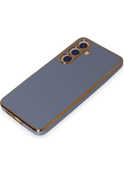 Samsung Galaxy S24 Plus Kılıf Volet Silikon - Mavi - NFND5144-9731