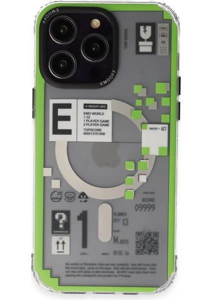 iPhone 14 Pro Max Kılıf Clone Space Magsafe Kapak - Clone - 14 - NFND7717-2919