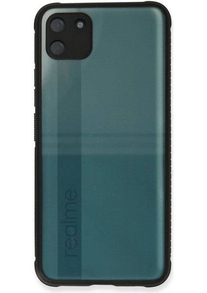Realme C11 Kılıf Miami Şeffaf Silikon - Siyah - NFND1040-6371 fiyatları