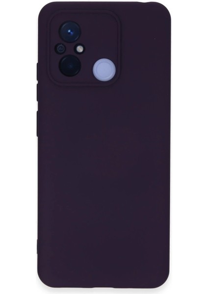 Xiaomi Redmi 12C Kılıf Nano Içi Kadife Silikon - Mor - NFND9056-7885