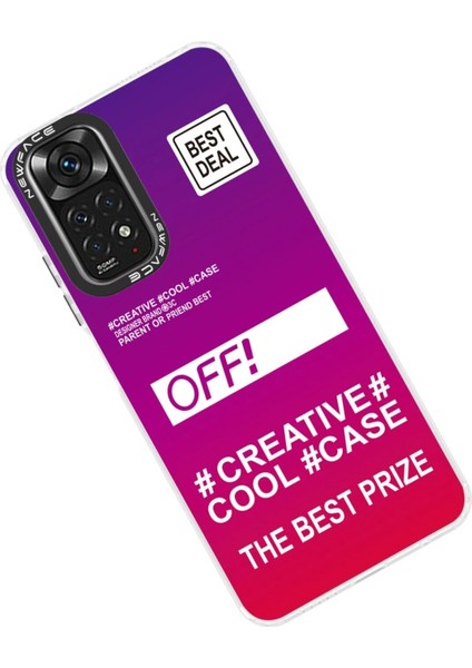Xiaomi Redmi Note 11 Kılıf Estoril Desenli Kapak - Estoril - 9 - NFND9699-4325
