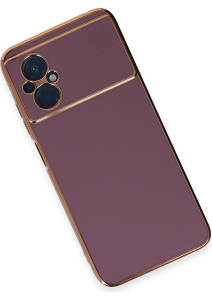 Xiaomi Poco M5 Kılıf Volet Silikon - Mor - NFND3361-4615