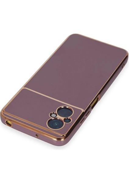 Xiaomi Poco M5 Kılıf Volet Silikon - Mor - NFND3361-4615