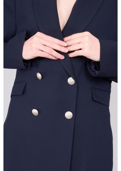 Çetinkaya Fithit 5130 Kadın Blazer Ceket Lacivert modelleri