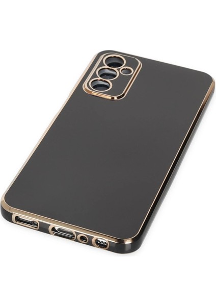Samsung Galaxy A04S Kılıf Volet Silikon - Siyah - NFND6506-6558