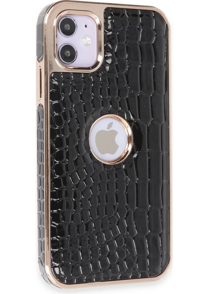 iPhone 11 Kılıf Snake Kapak - Siyah - NFND1187-9851