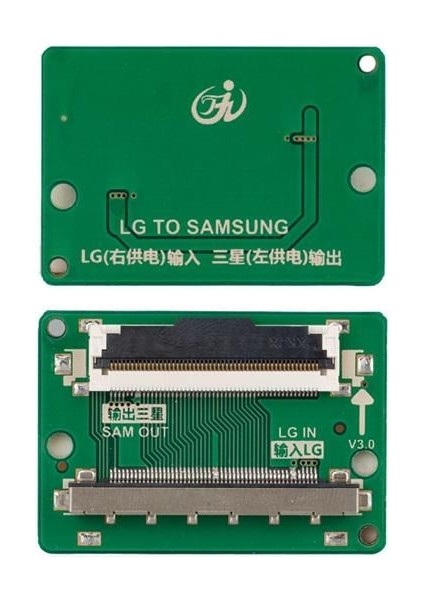 LCD Panel Flexi Repair Kart Fhd Lvds To Fpc Lc In Sam Out QK0804C
