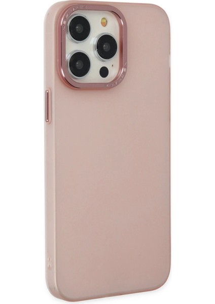 iPhone 14 Pro Kılıf Modos Metal Kapak - Pembe - NFND5069-7385