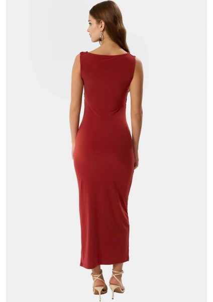 Maxi Elbise Bodycon Kalıp Örme Kumaş Günlük Şık Tasarım Yüksek Kalite Trend modelleri