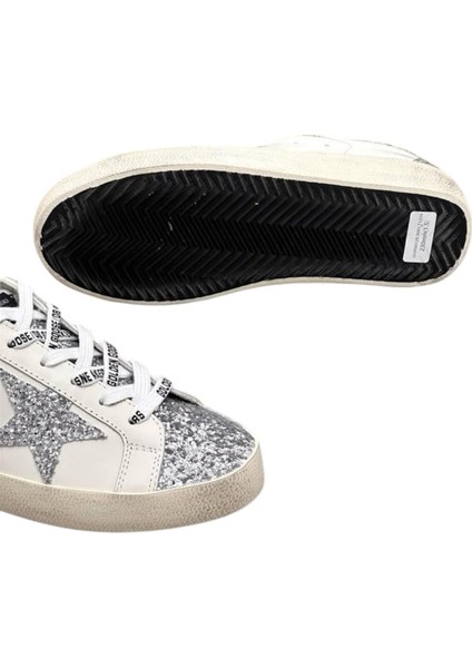 Women's Super Star- Golden Goose Glitter Sneaker - Coarse Glitter Laces - Kadın Ayakkabı Sneakers modelleri