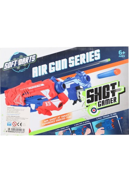 Hedefli Dart Tabancası 24 cm